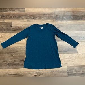 Teal Long Sleeve Top